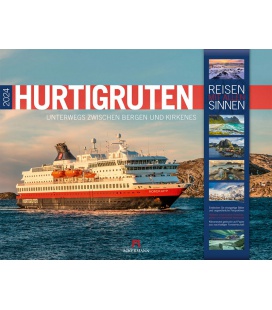 Wall calendar Hurtigruten 2024