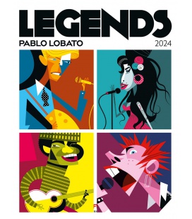 Wall calendar Legends – Pablo Lobato 2024