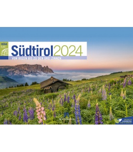 Wall calendar South Tyrol 2024