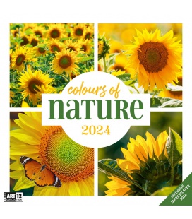 Wall calendar Colours of Nature 2024