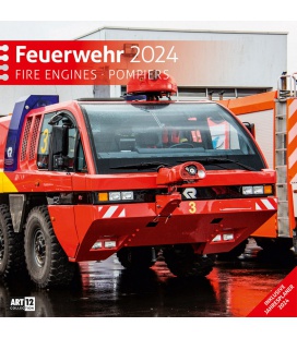 Wall calendar Fire Engines 2024