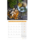 Wall calendar Food 2024