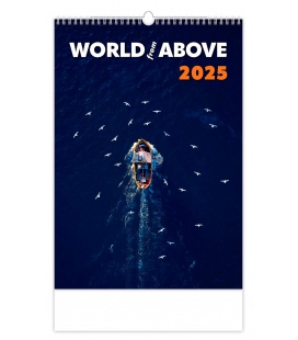 Nástěnný kalendář World from Above 2025