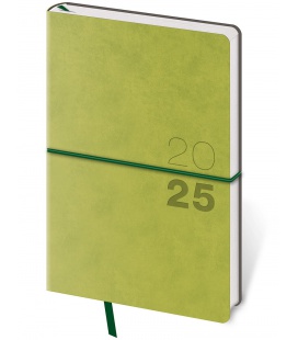 Weekly Diary B6 Flexio - green 2025