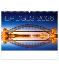 Nástěnný kalendář Bridges / Mosty 2026 - N129-26 1