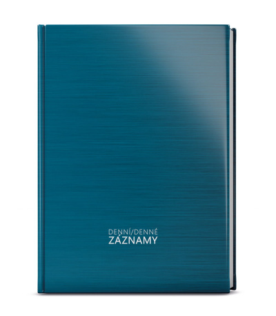 Diář - Denní záznamy A5 - Tyrkysová 2026 - BU009-4-26 1