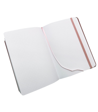 Notes Luxi tečkovaný - A5 - starorůžo... - BUT18-5-26 2