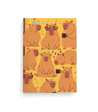 Notes linkovaný - A5 - lamino - Kapyb... - BU069-16-26 1