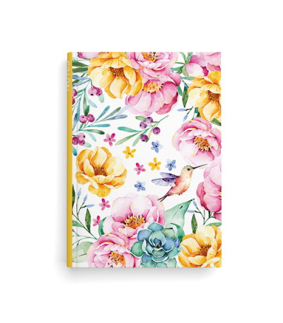 Notes linkovaný - A5 - lamino - Květy... - BU069-14-26 1