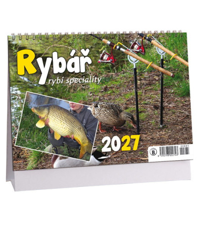 Stolní kalendář Rybář, rybí specialit... - AK885-27 1