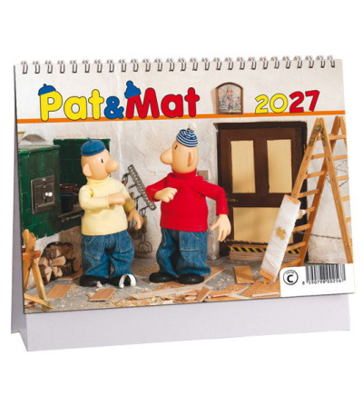 Stolní kalendář Pat a Mat 2027 - AK879-27 1