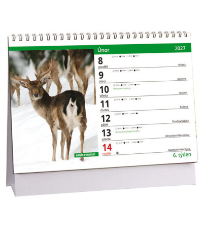 Stolní kalendář Myslivecký 2027 - AK859-27 3