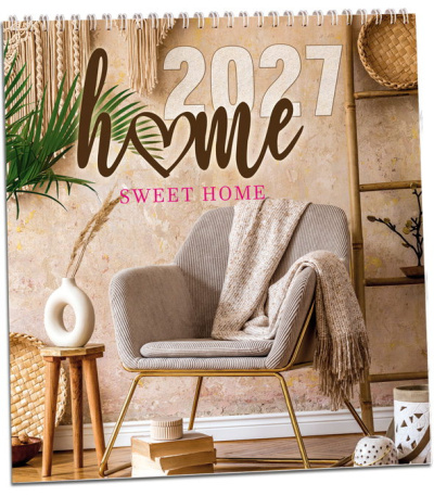 Nástěnný kalendář Home sweet home 2027 - AKN356-27 1