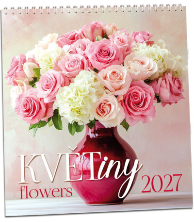 Nástěnný kalendář Květiny 2027 - AKN353-27 1