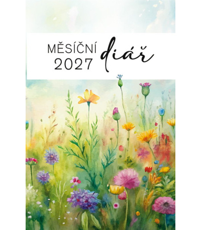 Diář kapesní měsíční lamino - MINI - ... - ADMM204-27 1