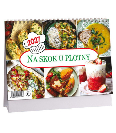 Stolní kalendář Na skok u plotny 2027 - AK862-27 1
