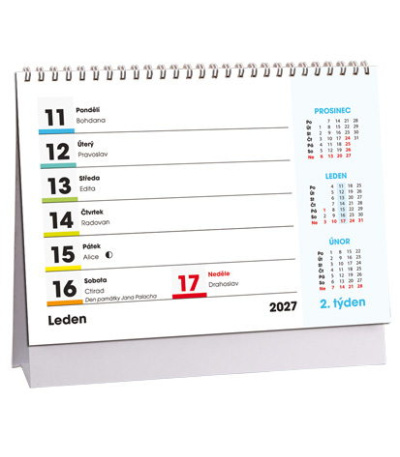 Stolní kalendář Poznámkový MIKRO - Kv... - AK899-27 2