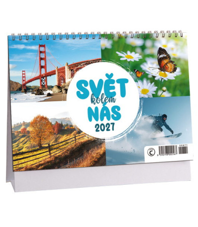 Stolní kalendář Svět kolem nás 2027 - AK871-27 1