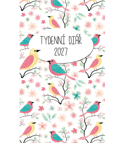 Diář kapesní čtrnáctidenní lamino - P... - ADT223-27 1
