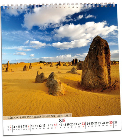 Nástěnný kalendář Národní parky 2027 - AKN345-27 2
