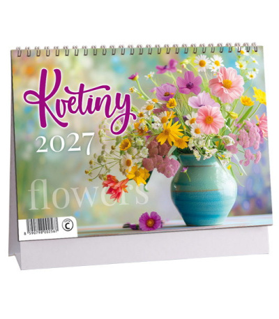 Stolní kalendář Květiny 2027 - AK848-27 1