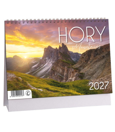 Stolní kalendář Hory 2027 - AK877-27 1