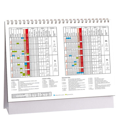 Stolní kalendář Plánovací s citáty MI... - AK894-27 3
