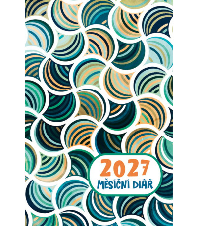 Diář kapesní měsíční lamino - MINI - ... - ADMM205-27 1
