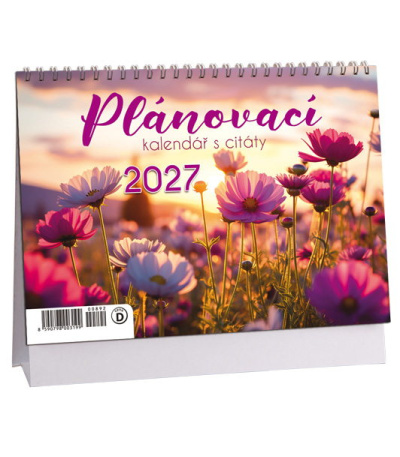 Stolní kalendář Plánovací s citáty MI... - AK892-27 1