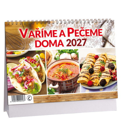 Stolní kalendář Vaříme a pečeme doma ... - AK861-27 1
