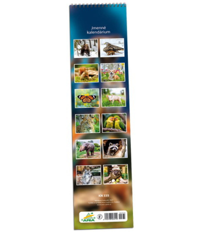 Nástěnný kalendář Zvířata - vázanka 2027 - AKN335-27 3