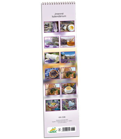Nástěnný kalendář Provence - vázanka ... - AKN338-27 3