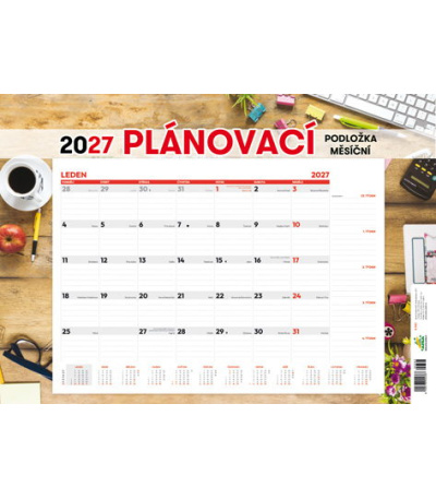 Stolní kalendář Plánovací podložka mě... - AK363-27 1