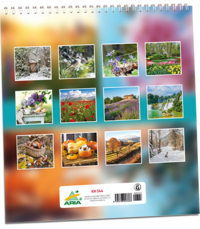 Nástěnný kalendář 4 roční období 2027 - AKN344-27 3