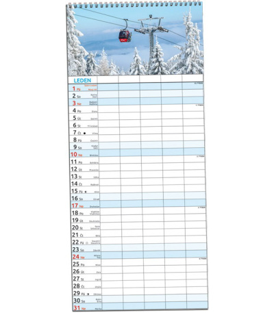 Nástěnný kalendář Rodinný plánovací -... - AKN341-27 2