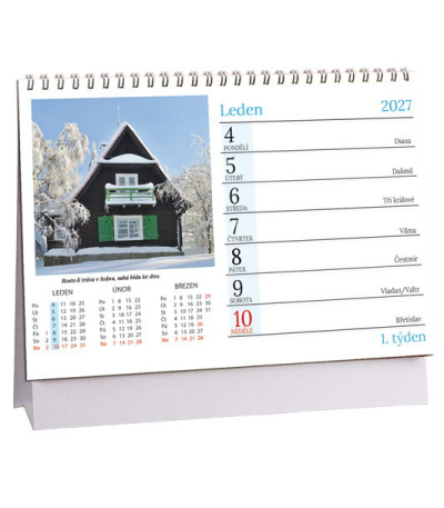 Stolní kalendář Chalupy a pranostiky ... - AK864-27 2