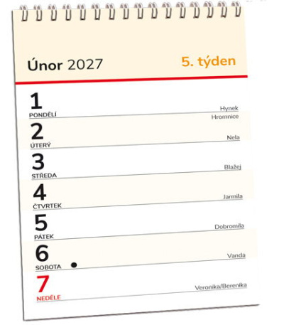 Nástěnný kalendář Trhací kalendář s h... - AK896-27 2