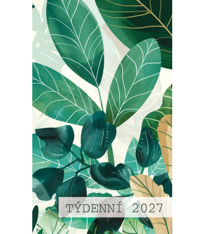 Diář kapesní čtrnáctidenní lamino - Z... - ADT225-27 1