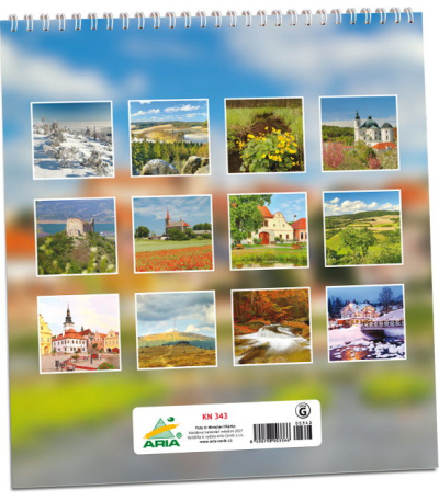 Nástěnný kalendář Česká Republika 2027 - AKN343-27 1