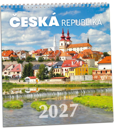 Nástěnný kalendář Česká Republika 2027 - AKN343-27 2