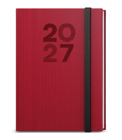 Diář týdenní A5 - Oskar - Vigo - červ... - BTO23-6-27 1
