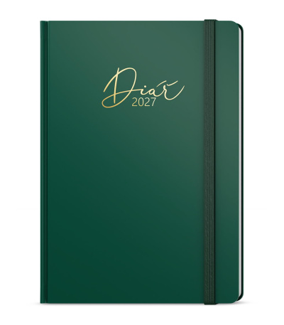 Diář týdenní B6 - Prokop - Luxi - zel... - BTP8-5-27 1