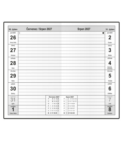 Diář kapesní čtrnáctidenní - Alois - ... - BTA1-3-27 2