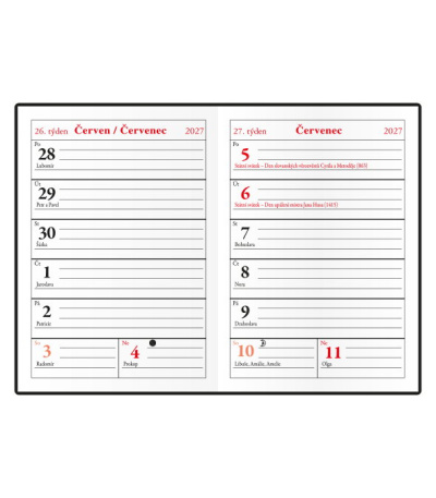 Diář kapesní čtrnáctidenní - Ladislav... - BTL1-1-27 2