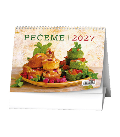 Stolní kalendář Pečeme! 2027 - BSD13-27 1