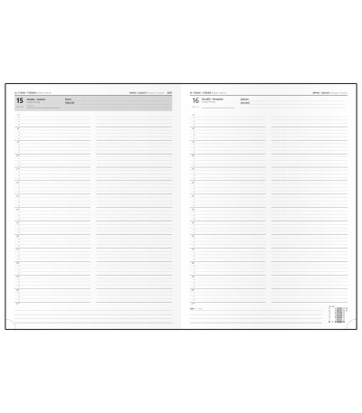 Diář denní A4 - Goliáš - Lamino - Kvě... - BDG9-2-27 2