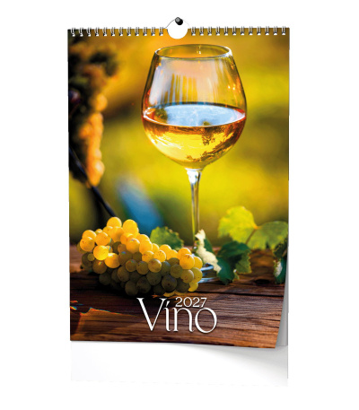 Nástěnný kalendář Víno - A3 2027 - BNF1-27 1