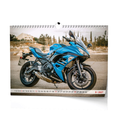 Nástěnný kalendář Motorbike - A3 2027 - BNE1-27 14