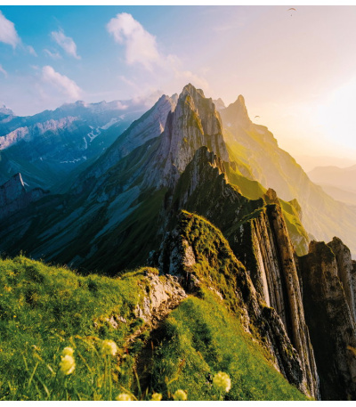 Nástěnný kalendář Alpy - A3 2027 - BNF8-27 9