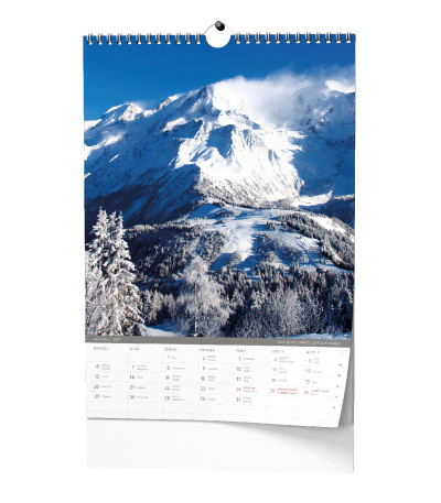 Nástěnný kalendář Alpy - A3 2027 - BNF8-27 14